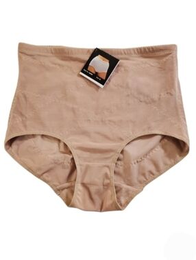 2182 * Jennifer High Waist Tummy Control Panty Nude Size XL NWT